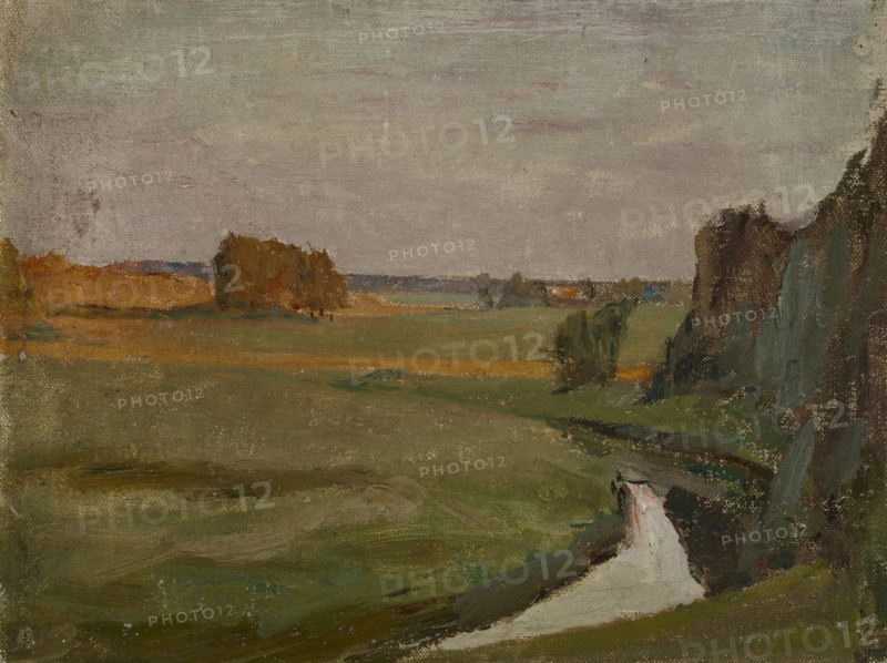 Evening, 1910. Creator: Jan Ciaglinski.