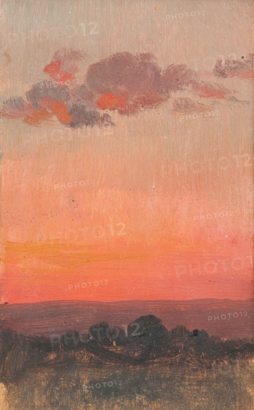 Sunset, between 1904-1908. Creator: Jan Stanislawski.