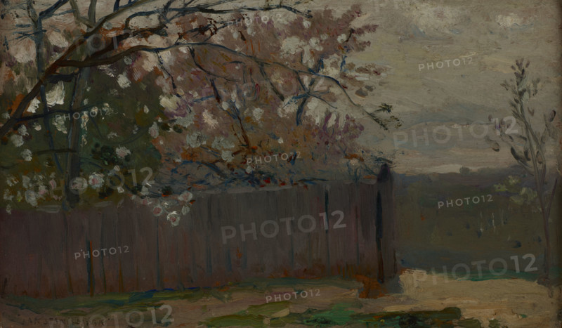 Early Spring at Ville d`Avray, 1895. Creator: Jan Stanislawski.