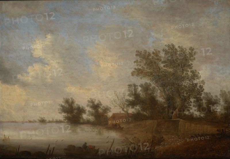 Landscape with a Fisherman’s Homestead, 1649. Creator: Johannes Schoeff.