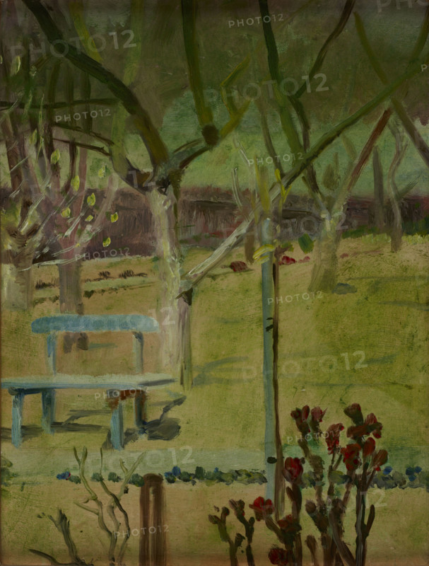View of the Garden, between 1900-1904. Creator: Jacek Malczewski.