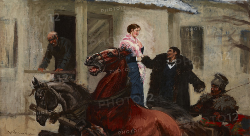 In Front of the Porch, between 1885-1890. Creator: Stanislaw Witkiewicz.