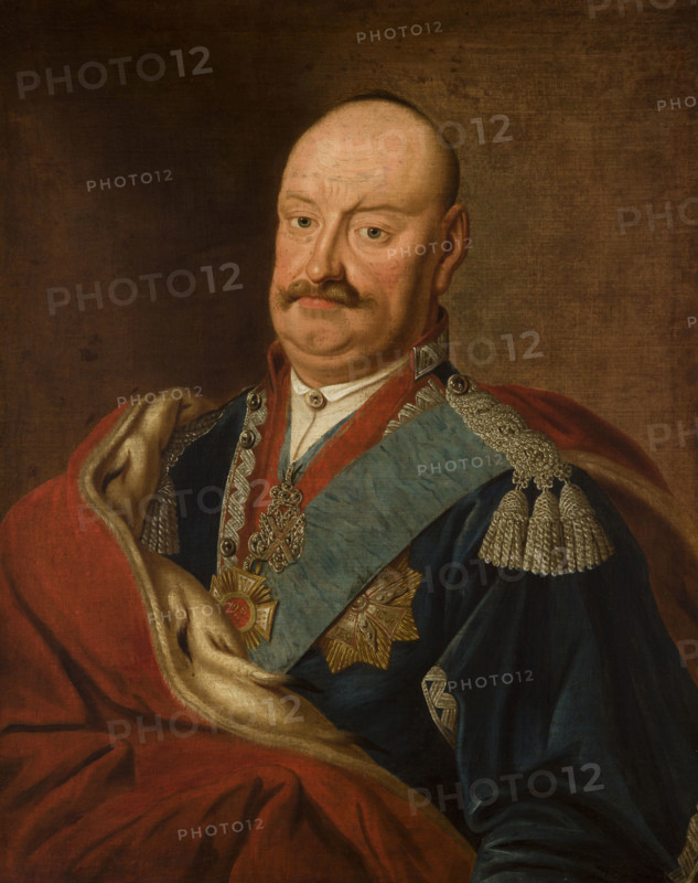 Portrait of Karol Stanislaw Radziwill "Panie Kochanku" (1734-1790), Voivode of Vilnius, 1786. Creator: Konstanty Aleksandrowicz.