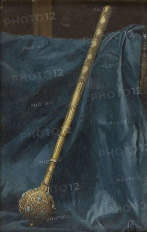 Study of a Turkish Mace from the 17th C., 1879. Creator: Stanislaus von Chlebowski.