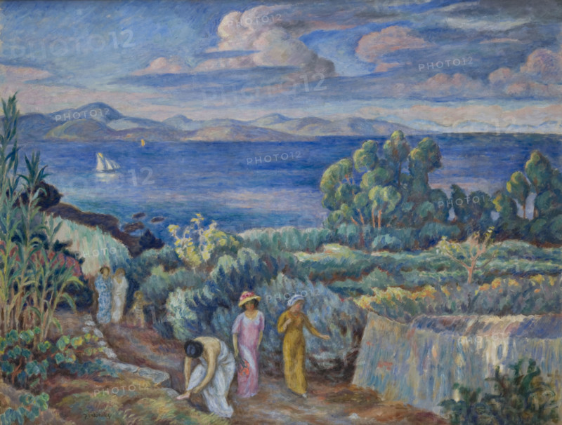 Return from a Swim, between 1909-1913. Creator: Jozef Pankiewicz.