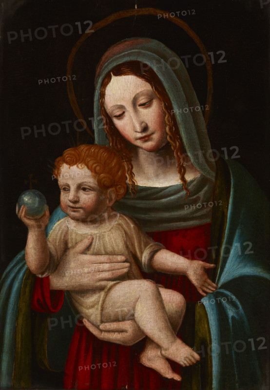 Madonna and Child, between 1750-1850. Creators: Unknown, Virgin Mary.