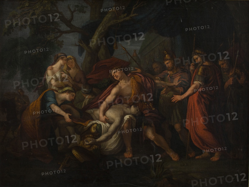 Achilles Lamenting the Death of Patroclus, c1800. Creator: Unknown.