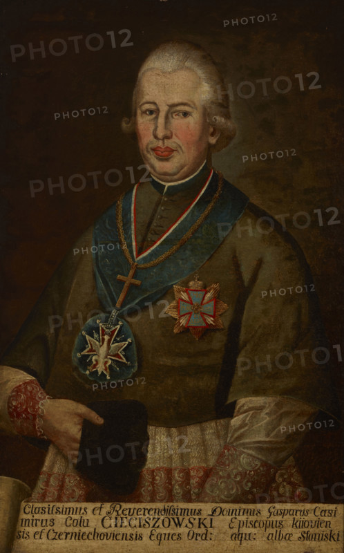 Portrait of Kacper Kazimierz Cieciszowski (1745-1831), Archbishop of Mogilev, 1786-1798. Creator: Unknown.