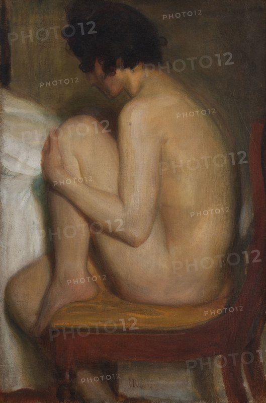 Model, 1901. Creator: Wojciech Weiss.