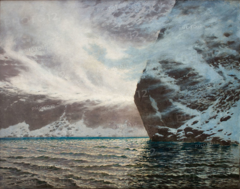 Czarny Staw (Blake Lake)-Blizzard, 1892. Creator: Stanislaw Witkiewicz.