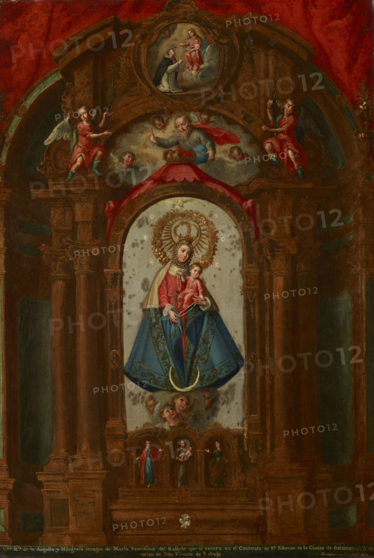 Our Lady of Salamanca, 18th century. Creator: Unknown.
