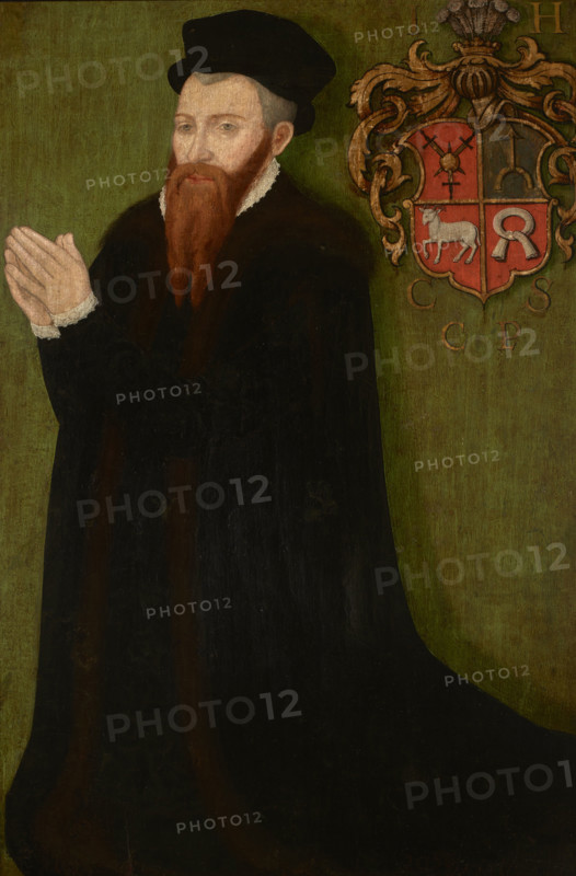 Portrait of Jan Herbut of Felsztyn (1508-1577), Castellan of Sanok and Starost..., between 1550-1580 Creator: Unknown.