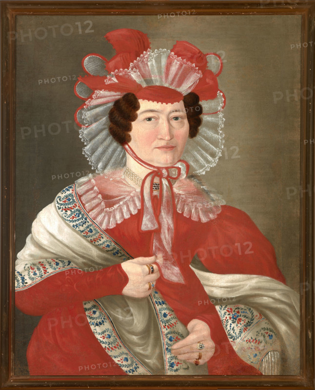 Portrait of a woman of the Krasuski family, between 1750-1850. Creator: Unknown.