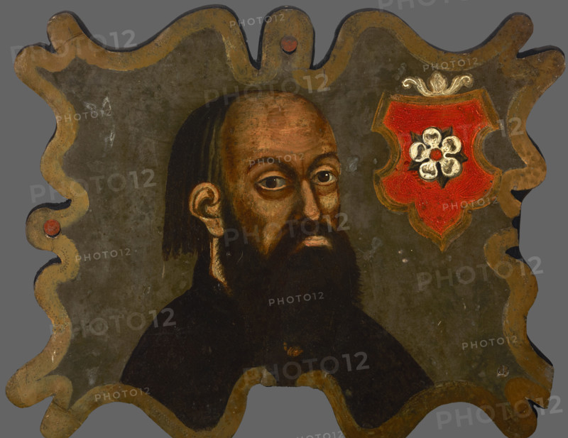 Coffin Portrait of a Man of Poraj Coat of Arms, between 1625-1675. Creator: Unknown.