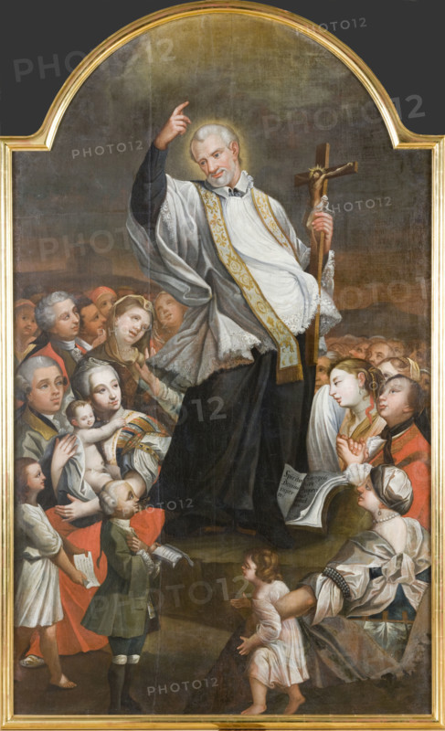 Sermon of Saint Vincent de Paul, Late 18th century. Creator: Unknown.