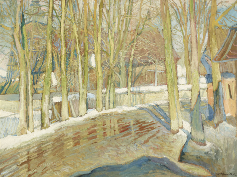 Thaw, between 1905-1909. Creator: Stanislaus Kamocki.