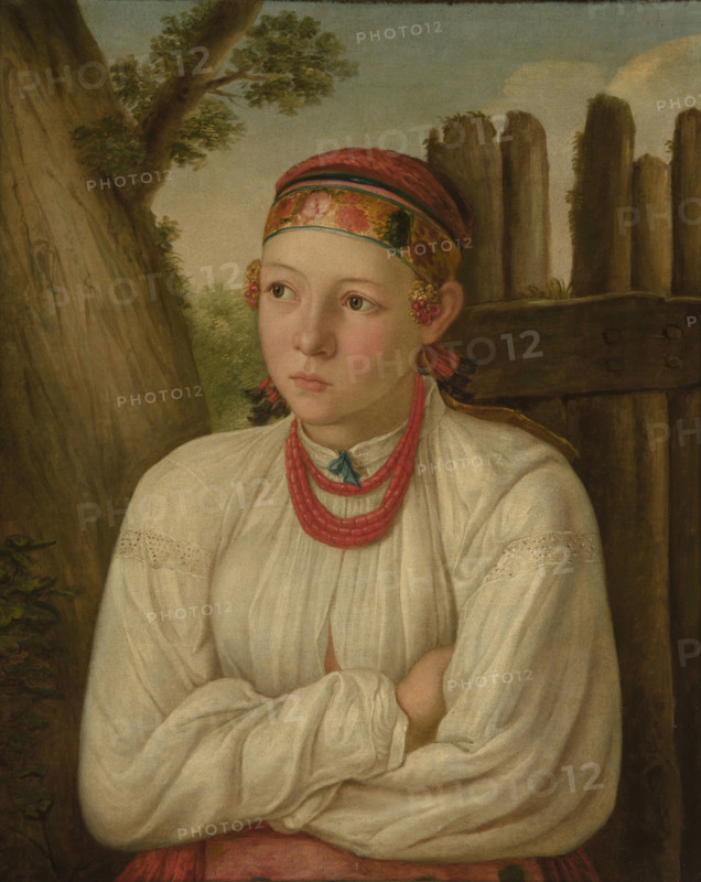 Ukrainian Girl, around the mid-19th century. Creator: Unknown.