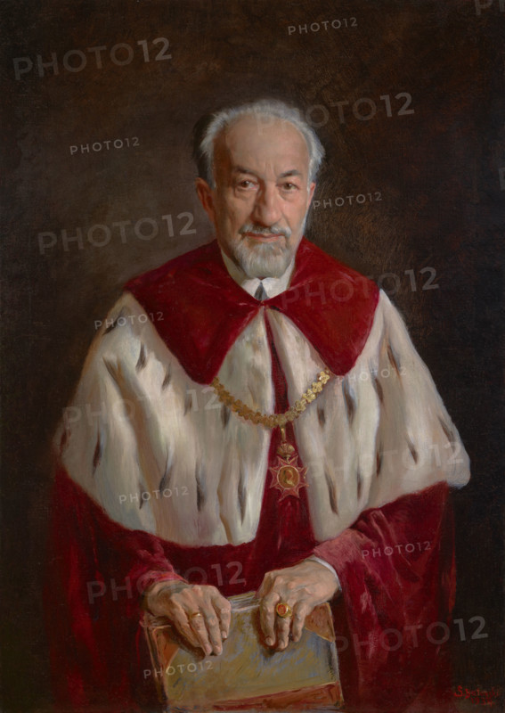 Portrait of Prof. Adolf Beck, 1934. Creator: Stanislaw Batowski-Kaczor.