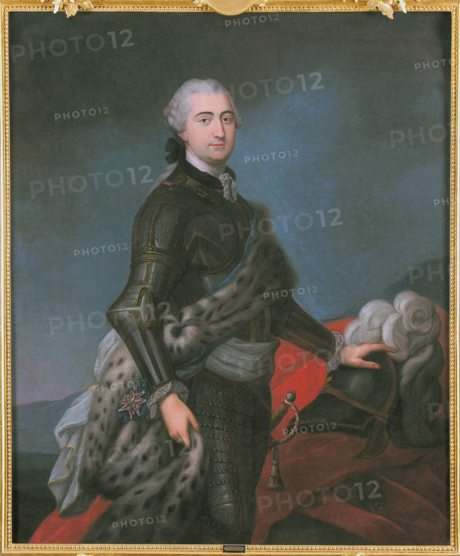 Portrait of Stanislaus Augustus Poniatowski (1732-1798), 2nd half of 18th century. Creator: Ubaldo Buonvicino.