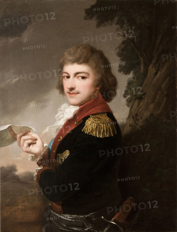 Portrait of Michal Kleofas Oginski, 1792-1793. Creator: Jozef Grassi.