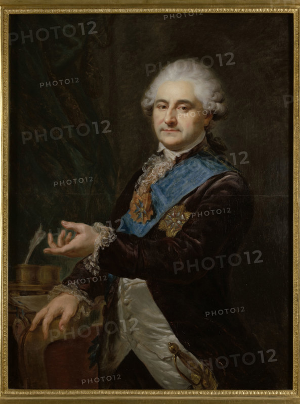 Portrait of Stanislaus Augustus Poniatowski (1732-1798), c1791. Creator: Johann Baptist Lampi I.