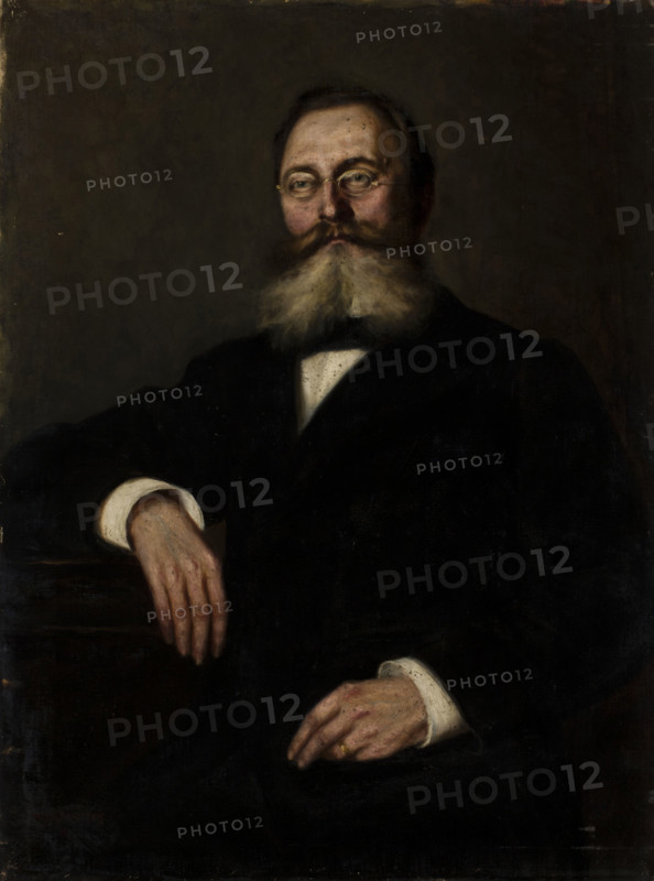 Portrait of Mr Wisniewski, 1889. Creator: Maria Mayerberg.