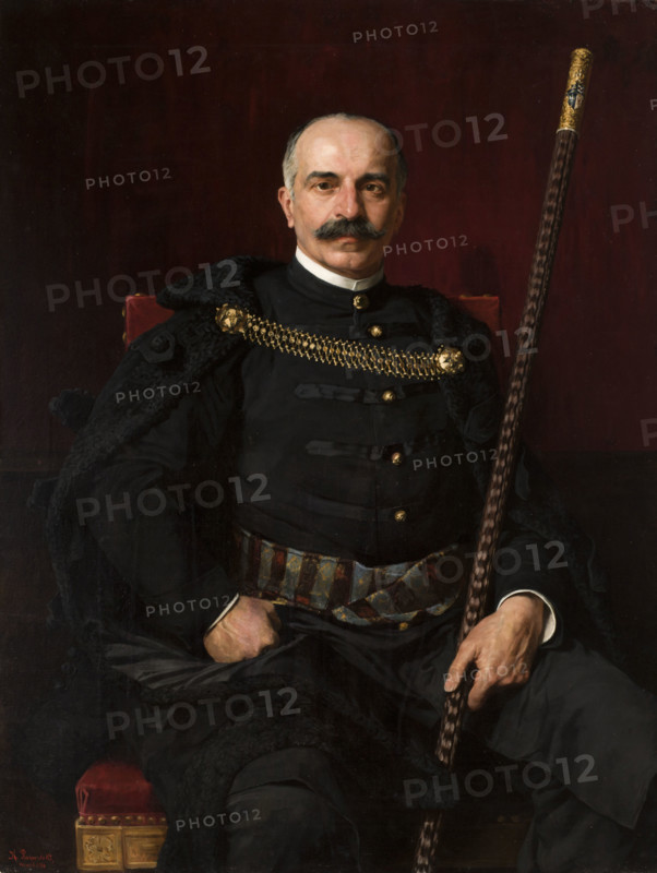 Portrait of Eustachy Sanguszko, 1896. Creator: Kazimierz Pochwalski.