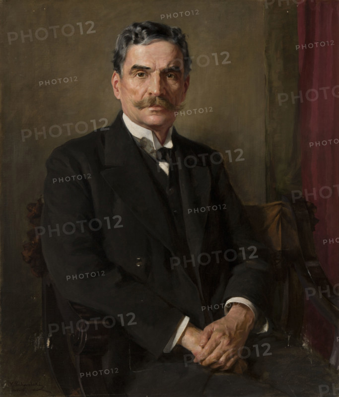 Portrait of Józef Pakies, between 1914-1915. Creator: Kazimierz Pochwalski.