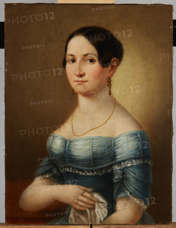 Portrait of Sabina Kreutzer, between 1835-1840. Creator: Unknown.