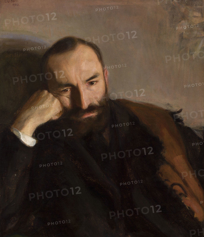 Portrait of Feliks Jasienski, 1903. Creator: Wojciech Weiss.