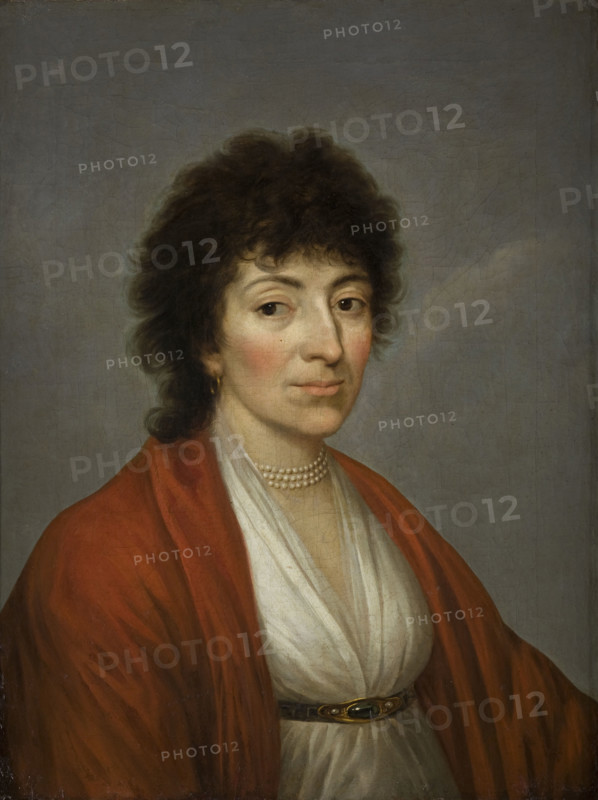 Portrait of Justyna Lanckoronska, 1880s. Creator: Kazimierz Wojniakowski.