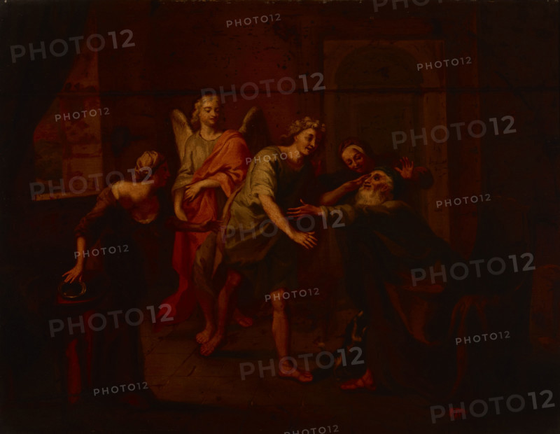 Tobias with His Father, 18th century. Creator: Unknown.