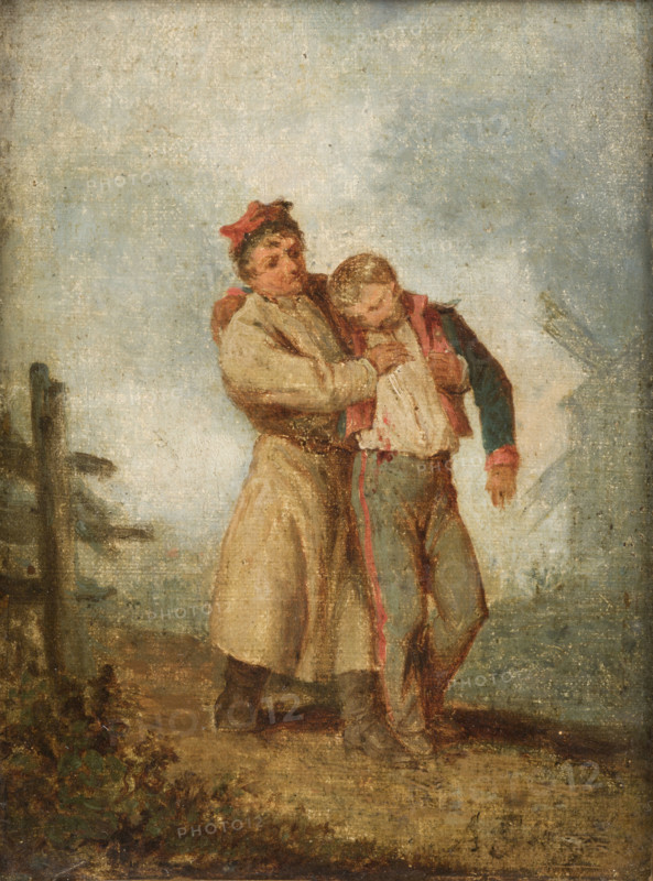Wounded Insurgent, c1865. Creator: Unknown.