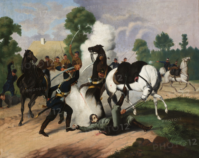 Death of Czachowski, after 1863. Creator: Unknown.