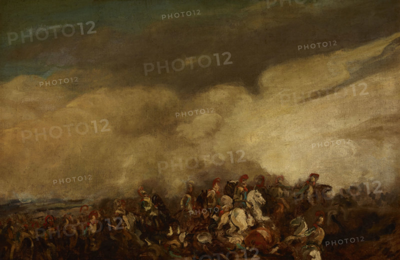 Battle, c1835. Creator: Piotr Michalowski.