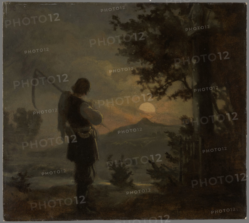 Haymaker, 1860-1862. Creator: Aleksander Kotsis.