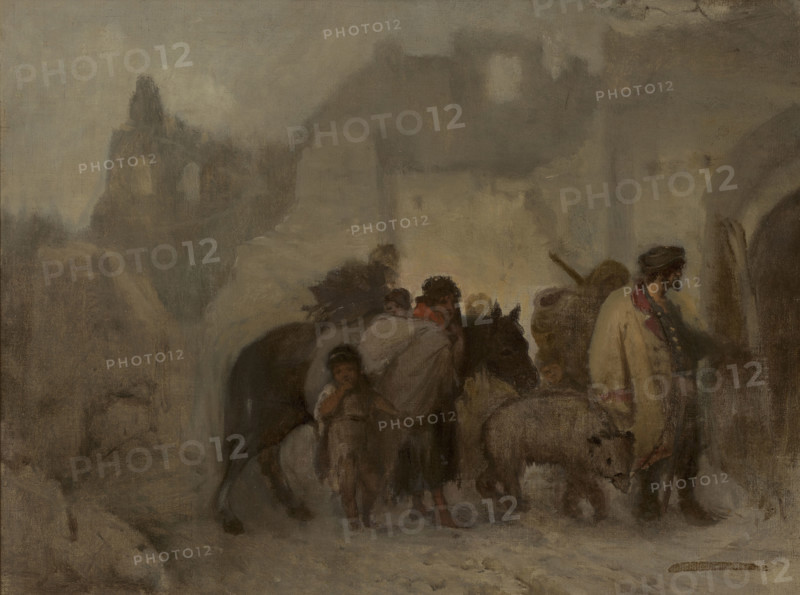 Gypsies, c1873. Creator: Aleksander Kotsis.