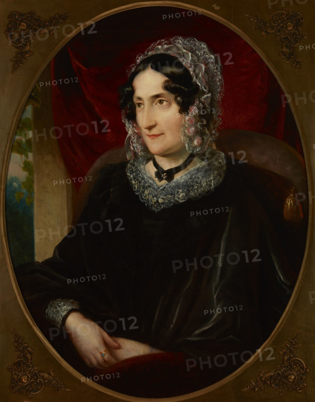 Portrait of Julia Leo, 1845. Creator: Franciszek Ksawery Lampi.