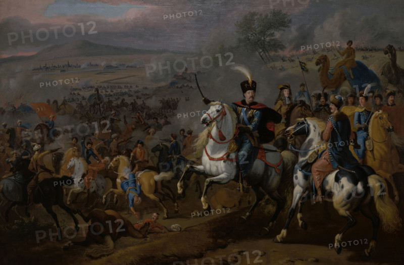 John III Sobieski at Vienna in 1683, 1st half of 18th century. Creator: Unknown.