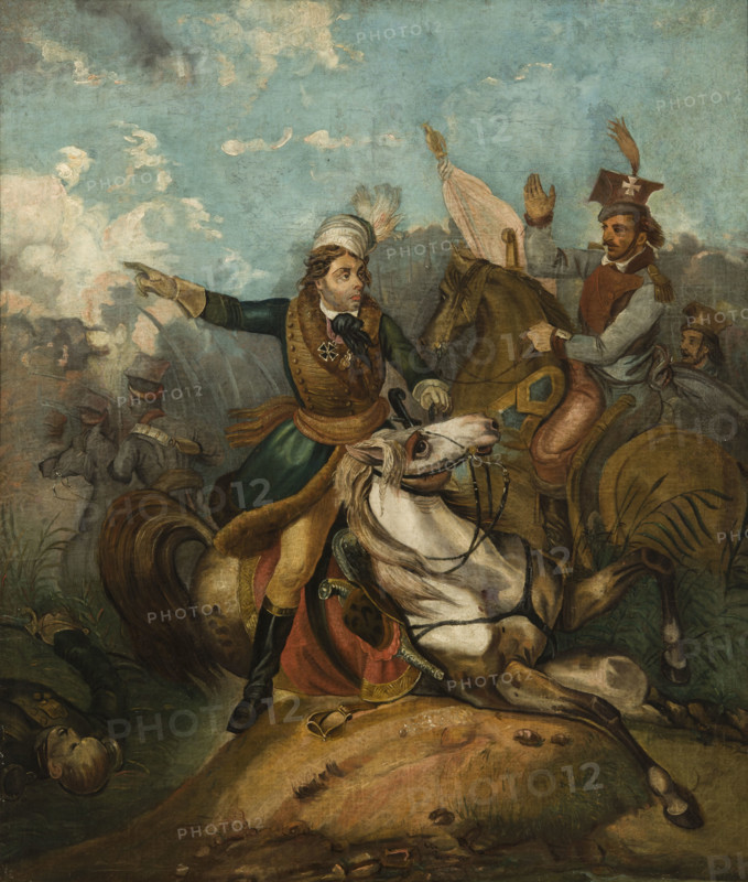Kosciuszko at Maciejowice, 1st half of 19th century. Creator: Unknown.