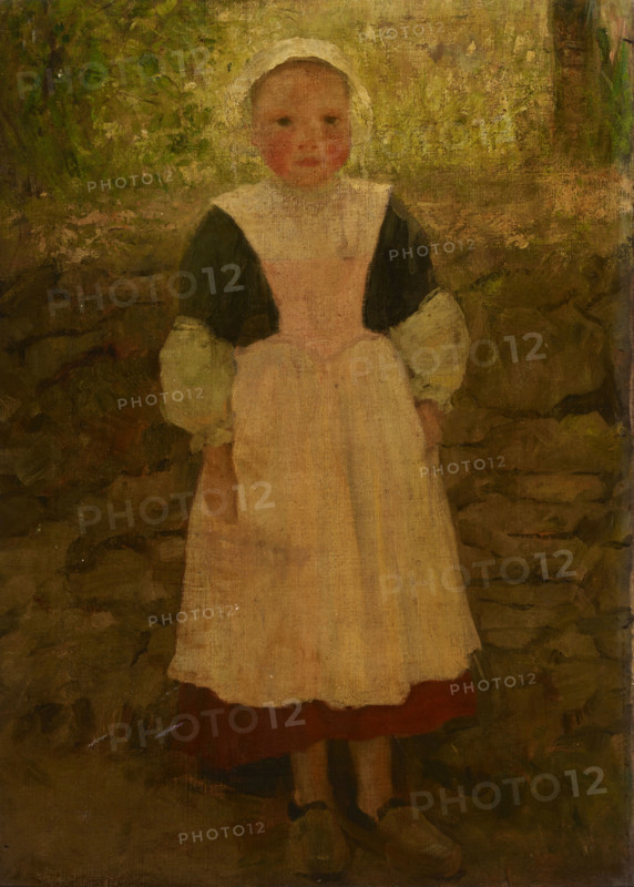 Girl in the Open Air, c1900. Creator: Unknown.