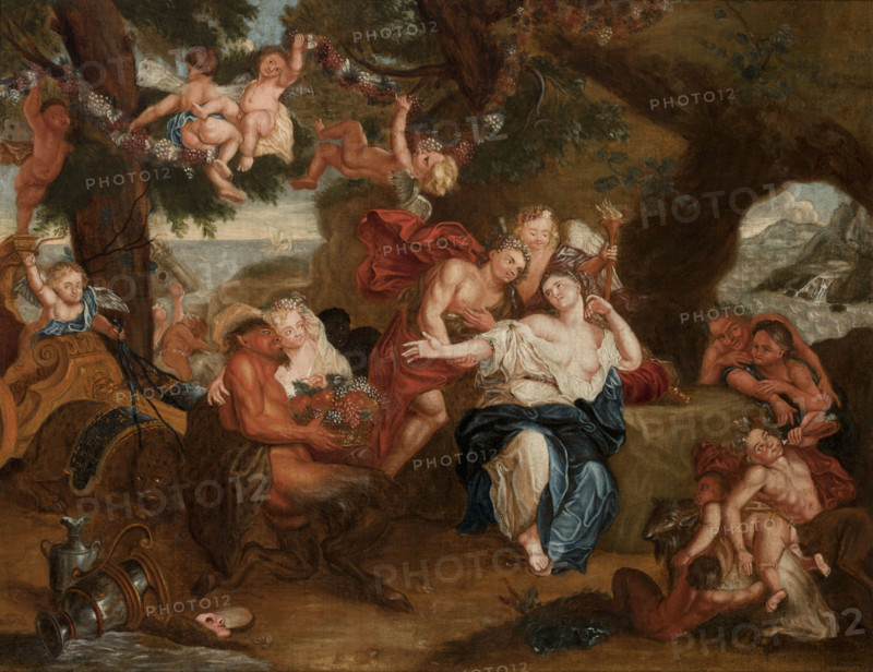 Bacchus and Ariadne on the Island of Naxos, between 1693-1725. Creator: Unknown.