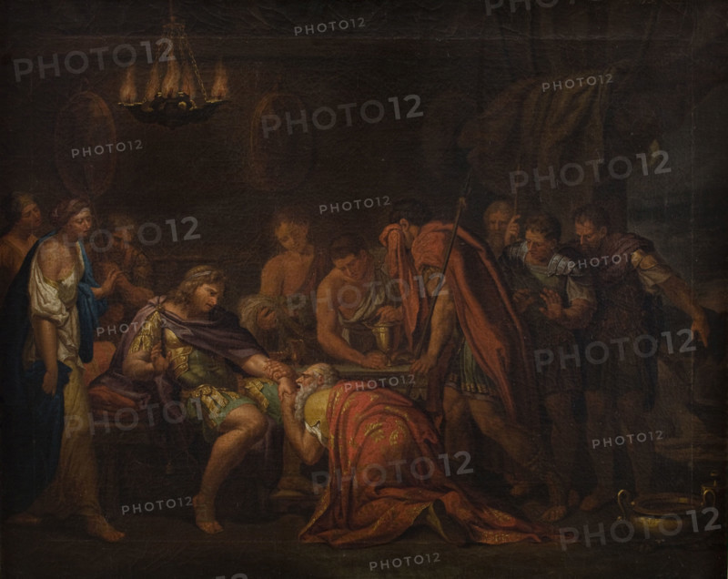 Priam Pleading with Achilles for the Body of Hector, c1800. Creator: Unknown.