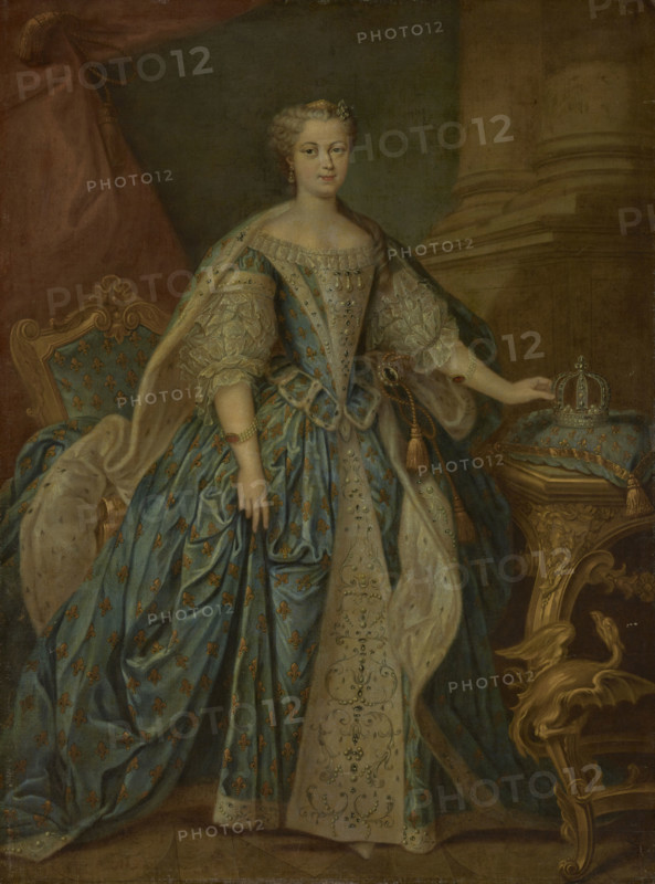 Portrait of Maria Leszczynska (1703-1768), 18th century. Creator: Unknown.