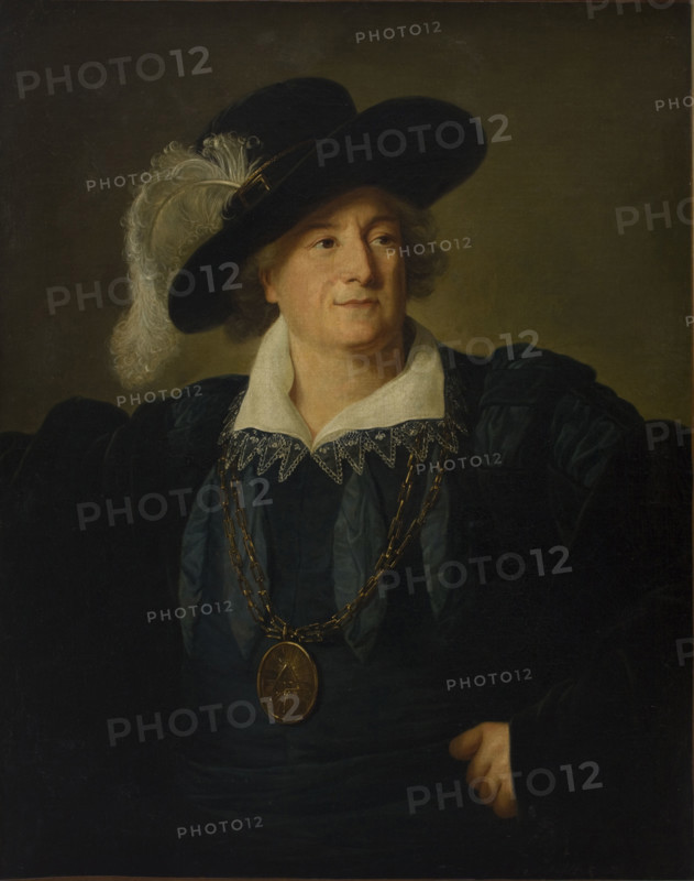 Portrait of Stanislaus Augustus Poniatowski (1732-1798) Dressed as Henry IV, after 1797. Creator: Elisabeth Louise Vigee-LeBrun.