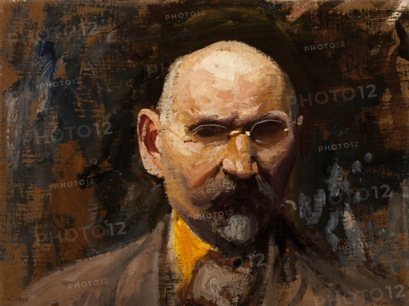 Self-Portrait, 1908. Creator: Leon Wyczolkowski.