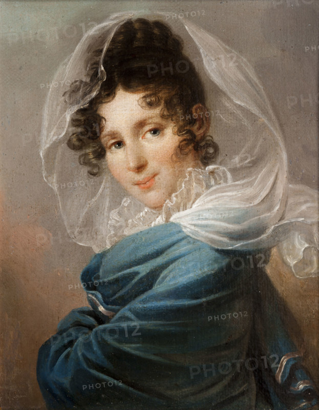Portrait of Tekla Oslawska, c1815. Creator: Franciszek Ksawery Lampi.