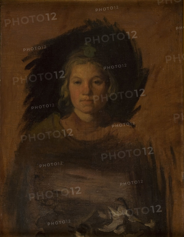 Peasant Girl, between 1840-1848. Creator: Piotr Michalowski.