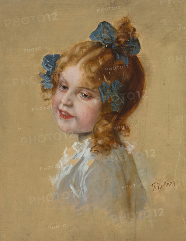 Portrait of a Girl, 1st half of 20th century. Creator: Theodor Recknagl.