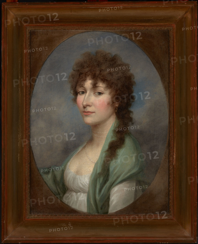 Portrait of Maria Grabowska, 1790-1798. Creator: Unknown.